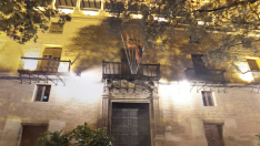 Fachada del Ayuntamiento de Huesca.