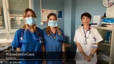 Médicos del Hospital Clínico San Carlos lanzan el reto #QuédateEnCasa.