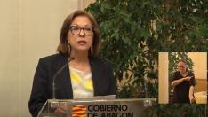 Pilar Ventura dimite como consejera de Salud del Gobierno de Aragón