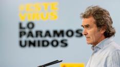 Rueda de prensa de Salvador Fernando Simón