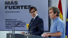 Rueda de prensa de Salvador Illa y Fernando Simón