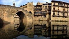 Valderrobres, considerado como uno de los pueblos más bonitos de España.