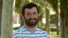 Ignacio Aguiló, en un receso en su trabajo.