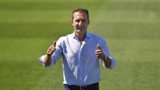 Presentación de Rubén Baraja como entrenador del Real Zaragoza