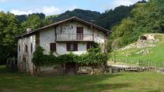 Caserío en el valle del Baztán