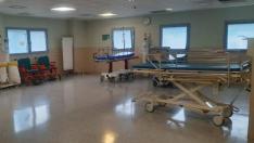 Nueva zona de pacientes en las urgencias del Royo Villanova.