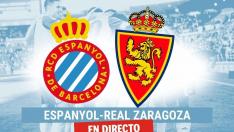 Partido Espanyol-Real Zaragoza, en directo