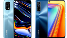 El Realme 7 Pro es más rápido, más ligero, tiene carga de 65 W. El Realme 7 normal cuesta 100 euros menos y más batería.