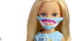 Nancy, con mascarilla.