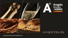 Imagen de la campaña promocional 'Aragón Alimentos Nobles. Lo que ves, es