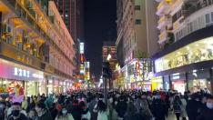 Wuhan, epicentro de la covid 19, dio la bienvenida al nuevo año