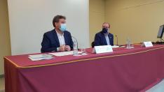 El consejero de Vertebración del Territorio, Movilidad y Vivienda, José Luis Soro, ha explicado hoy en Huesca el Programa Ordinario de Inversiones para Aragón