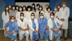 Miembros del equipo de Pediatría del Hospital Materno Infantil Miguel Servet de Zaragoza.
