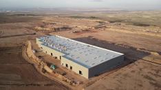 La nave de talleres de 14.000 metros cuadrados es la primera edificación de Bon Àrea