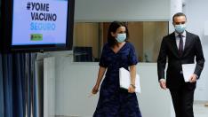Rueda de prensa de la secretaria de Estado de Sanidad
