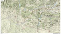 Mapa del trazado de la línea de muy alta tensión que atravesaría doce municipios de cuatro comarcas de Huesca.