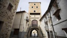 Vista del pueblo de Mosqueruela, en Teruel
