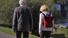 Una pareja de pensionistas