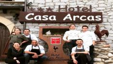 Restaurante Casa Arcas, recomendado por Guía Michelín.