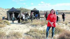 Pilar Palomero ha rodado en tierras monegrinas.