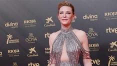Cate Blanchett, en la alfombra roja de los XXXVI Premios Goya.