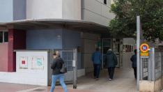 Exterior del centro de salud del Arrabal, que acumula demoras de hasta 17 días