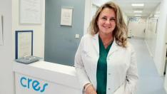 Elena Guallar forma parte del equipo de especialistas médicos que Clínicas Cres tiene en su centro de Zaragoza.
