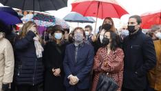 Almeida durante el homenaje en Madrid a las víctimas del 11-M.