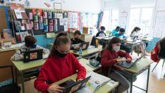 Nuevas tecnologías en las aulas aragonesas.