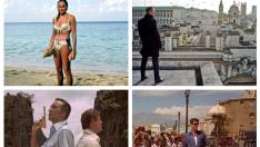 Cuatro filmes de James Bond en otras tantas localizaciones: Jamaica, Londres, Tailandia y Cádiz.