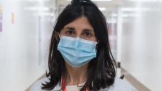 Tránsito Salvador, en el servicio de Farmacia del Hospital Clínico.