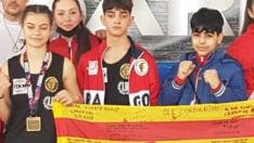 Selección aragonesa de Muaythai en el Campeonato de España 2022