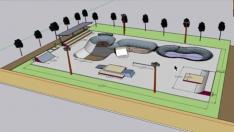 Mapa del futuro ‘skate park’ de Utebo