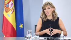 Yolanda Díaz, vicepresidenta segunda del Gobierno y ministra de Trabajo.