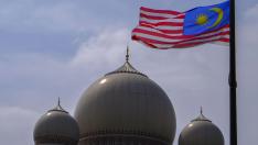 Una bandera de Malasia, en una imagen de archivo.