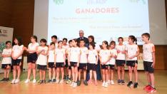 El consejero de Agricultura, Ganadería y Medio Ambiente del Gobierno de Aragón, Joaquín Olona, ha participado en la entrega de los premios