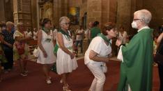 Homenaje a la Cuna de San Lorenzo en la ermita de Loreto / 7-8-22 / Foto Javier Navarro[[[FOTOGRAFOS]]]