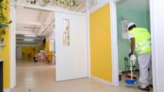 Obras en el CEIP Hispanidad de Zaragoza