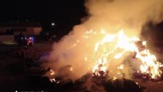 Imágenes del incendio.