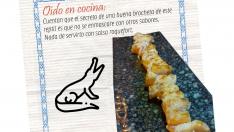 Los secretos de la brocheta de cocodrilo de El Broquel, en el barrio de San Pablo de Zaragoza.