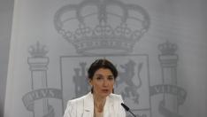 Rueda de prensa tras el Consejo de Ministros