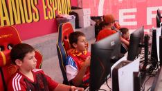 Ambiente en la Fan Zone de la selección española