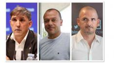 Fran Garagarza, Juanan Pérez Cabrero y Fernando Soriano, tres directores deportivos en el escaparate del Real Zaragoza.