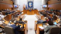 Debate de los Presupuestos en las Cortes de Aragón.