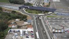 Recreación del resultado de la carretera de Castellón tras la construcción del túnel.