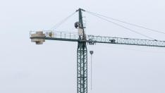 Construcción de viviendas en Arcosur, en Zaragoza.