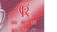 Ejemplo del nuevo billete con la cara de Carlos III.