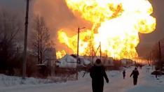 Explosión en un gasoducto ruso en Chuvasia.
