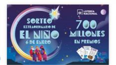 Lotería del Niño 2023.