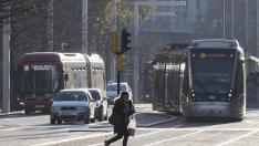 Aragón. Indeterminado. Bonificación al precio del transporte urbano. Fotos de bus y tranvía, / 27-12-2022 / FOTO: GUILLERMO MESTRE[[[FOTOGRAFOS]]]